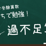中学受験算数、過不足算